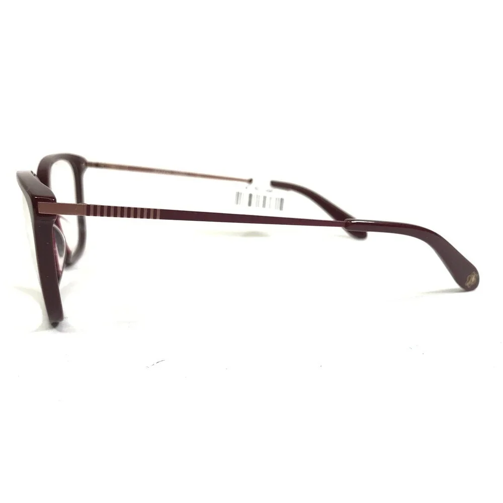 Draper James Eyeglasses Frames DJ5000 604 MERLOT Red Purple Cat Eye 53-16-135